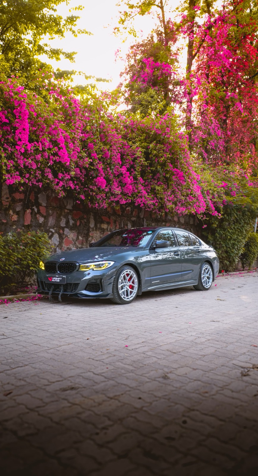 BMW M340i, Complete build: Stage 2, wheels, carbon, yellow DRLs