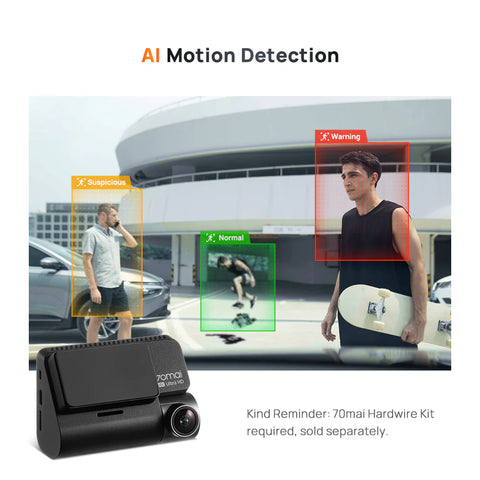 70MAI A810 4K HDR DUAL-VISION DASHCAM