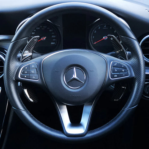 Mercedes Carbon Fiber Paddle Shifters (V4)