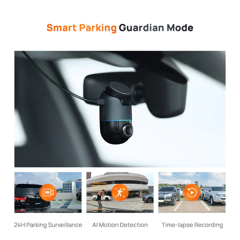 70MAI DASH CAM OMNI, PATENTED 360° DESIGN