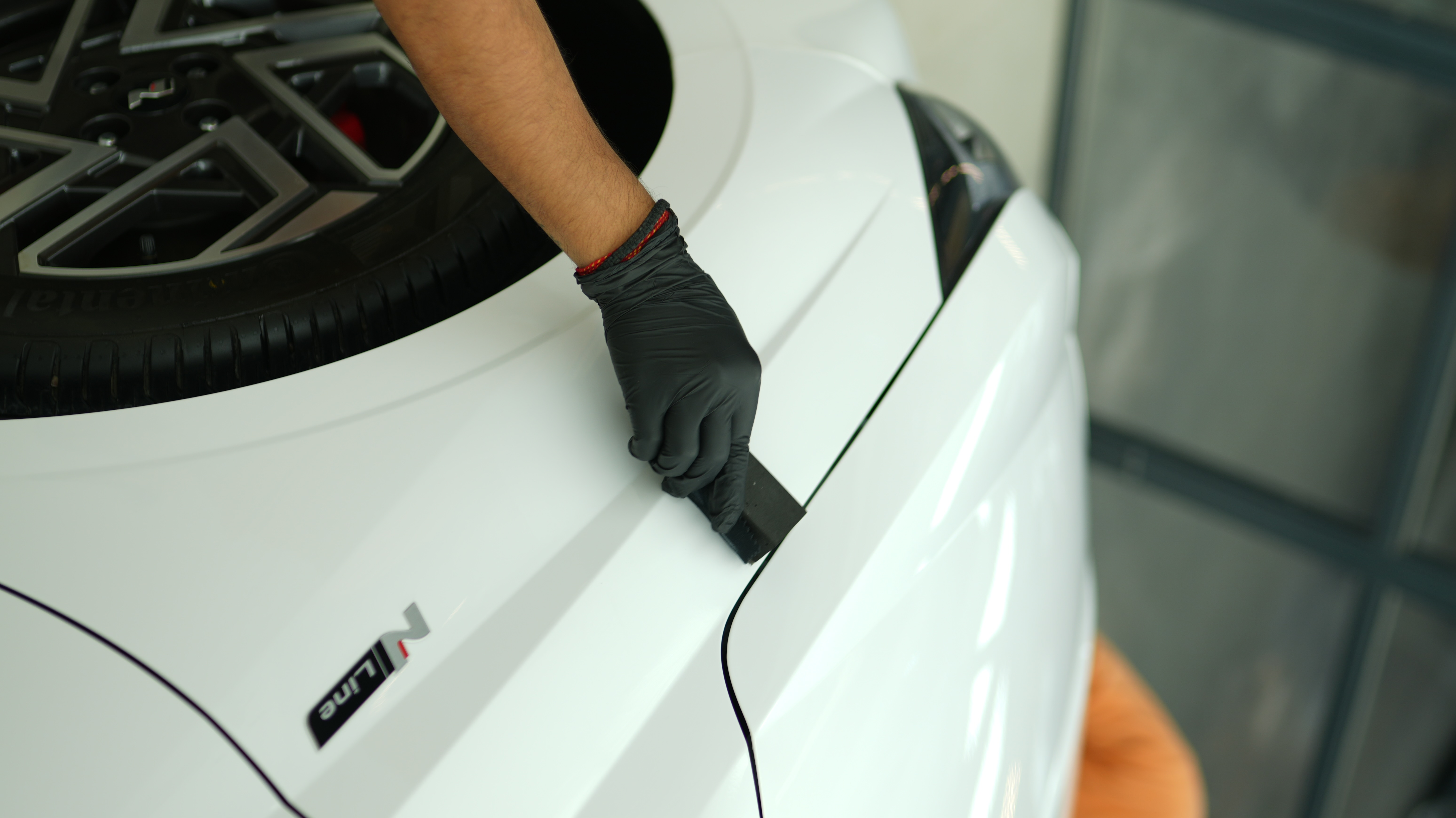 PPF Application Close-up